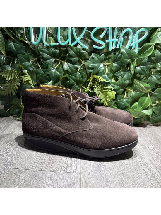 MBT Kizingo Chukka Men Suede Brown Cushioned Boots Dress Shoes Size 11-11.5 main image 9